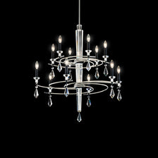 Schonbek Tempest 12-Light Two Tier Chandelier