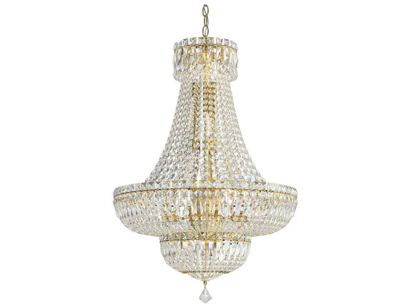 Schonbek Petit Crystal Deluxe 20-Light Empire Chandelier