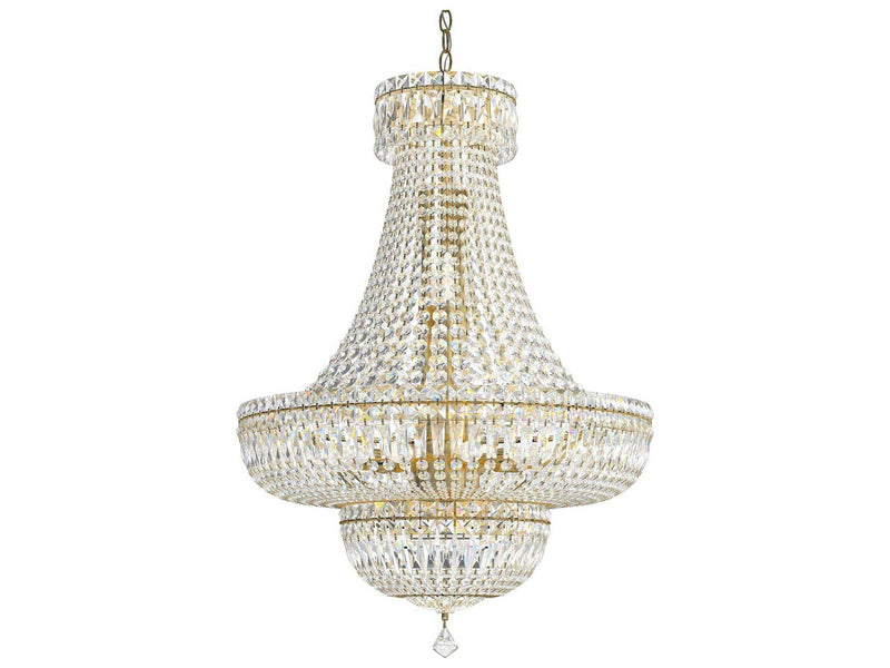 Schonbek 23-Light Petit Crystal Deluxe Empire Chandelier
