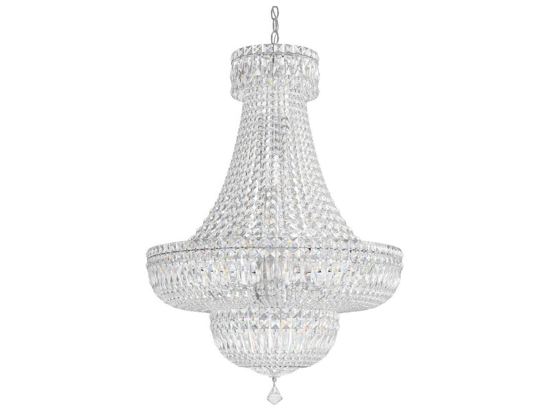 Schonbek 23-Light Petit Crystal Deluxe Empire Chandelier