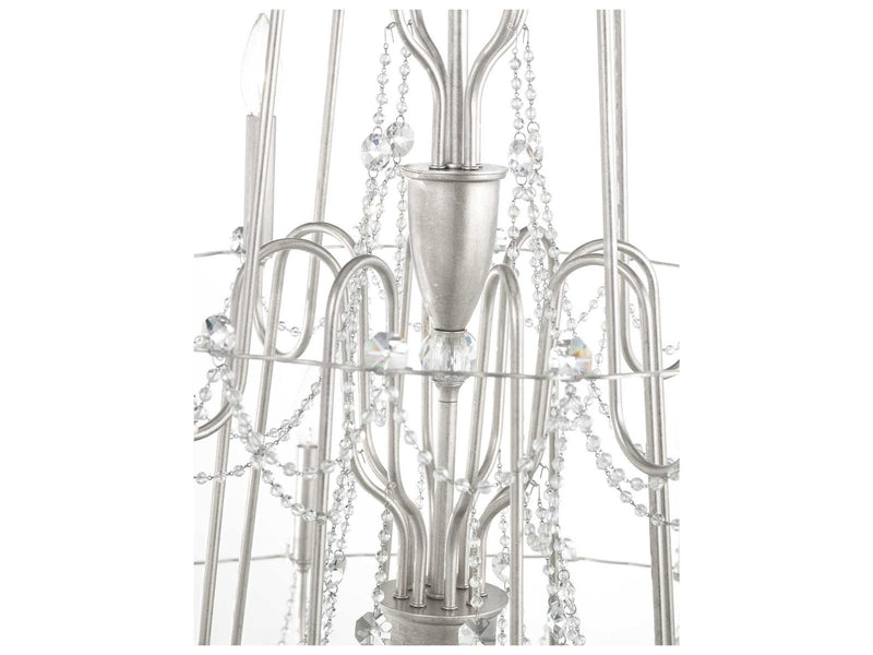 Schonbek 12-Light Esmery Candelabra Chandelier with Optic Crystal
