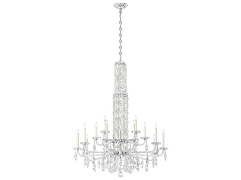 Schonbek Sarella 17-Light Candelabra Chandelier