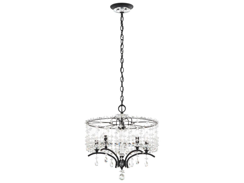 Schonbek Bella Rose 5-Light Crystal Candelabra Chandelier