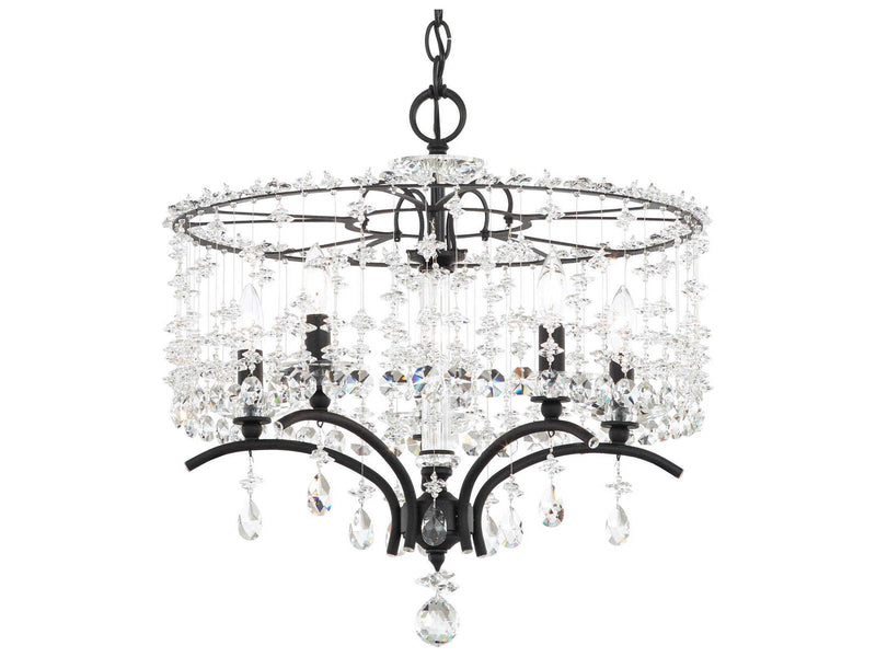 Schonbek Bella Rose 5-Light Crystal Candelabra Chandelier