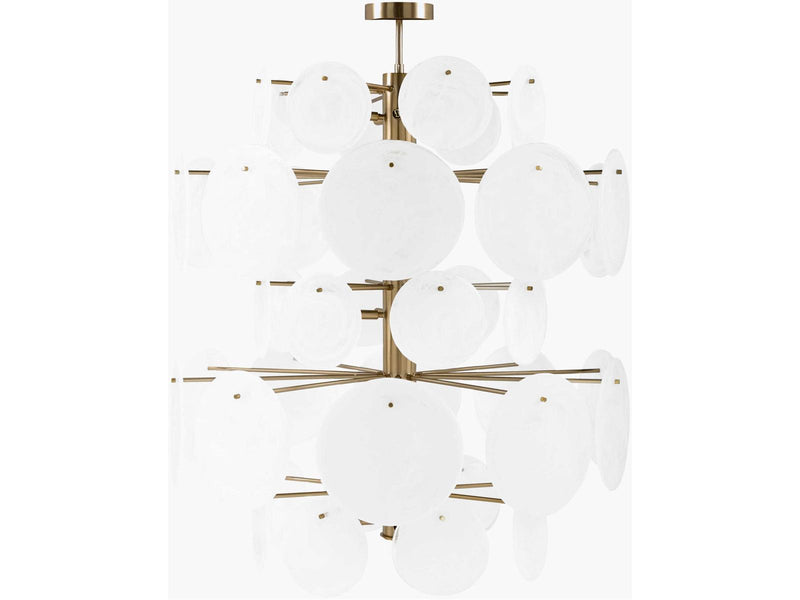 Surya Nalda Brass Chandelier